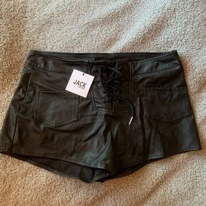 Jack BB Dakota Leather Shorts